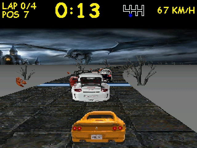 Racer atari screenshot